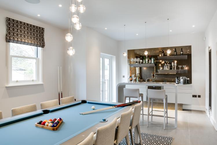 Une billard qui se fond dans votre intérieur